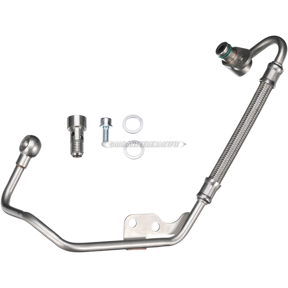  audi allroad turbocharger oil feed line 